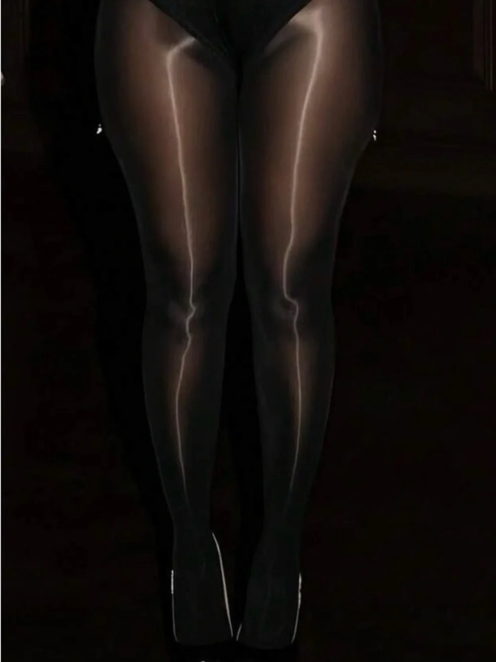 🆕 Glossy Black Stockings